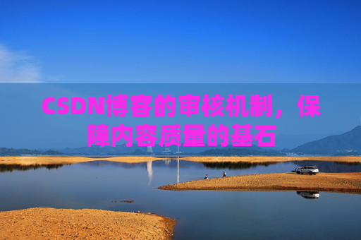 CSDN博客的审核机制，保障内容质量的基石